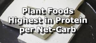 17 Plant Foods Highest in Protein per Net Carb